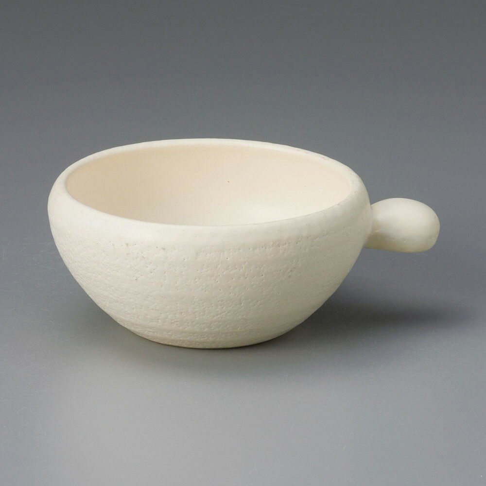萬古焼 土鍋 （白）小鉢 15×12×5.5cm