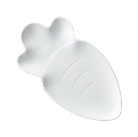 ネオスタイル　ニンジン野菜トレー　長皿　ランチプレート　美濃焼　にんじん