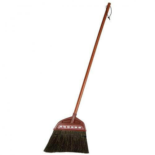 アズマ工業 名匠163黒シダほうき中柄