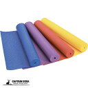 キャプテンスタッグ Vit FIt ヨガマット 61×173cm 厚さ0.3mm パープル 筋トレ エクササイズ フィットネス ヨガ UR-868