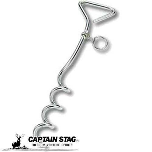 キャプテンスタッグ スパイラルペグ テント タープ ペグ CAPTAIN STAG 鹿番長 M-9203