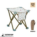 キャプテンスタッグ(CAPTAIN STAG) ディズニー アウトドアチェア チェア ちょこっとチェア サイドポケット付 収納袋付 くまのプーさん/こんにちは ...