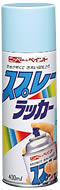 【訳あり】ニッペホームプロダクツ　スプレーラッカー400ml　透明クリヤー