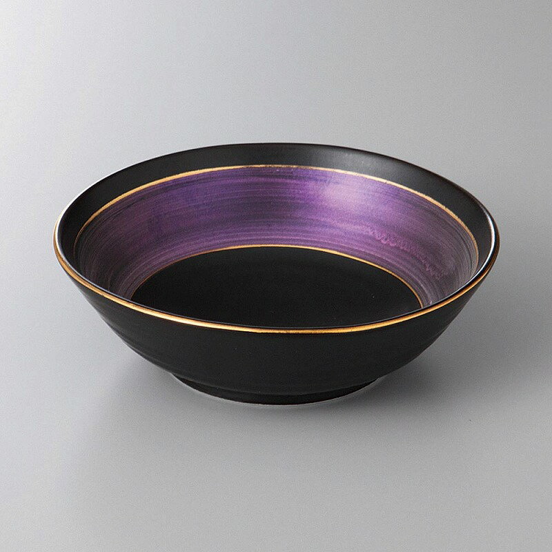 美濃焼 彩光ライラック向付 15×4.8cm