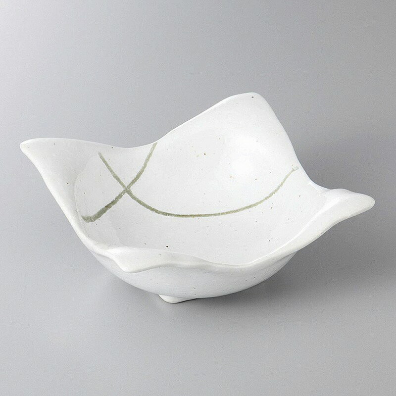 白一珍四方鉢（小）