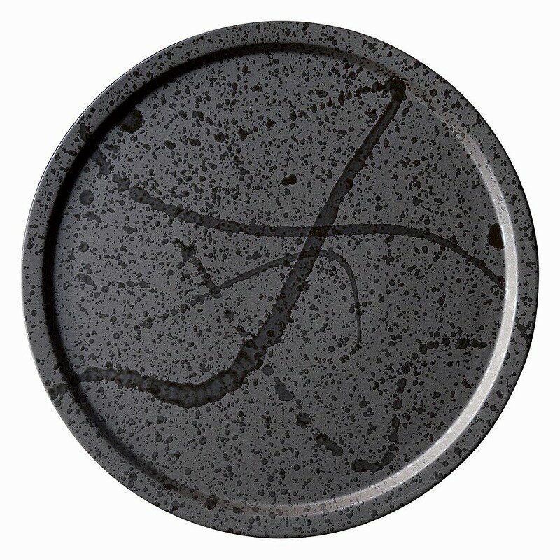 Stella（ステラ）黒とばし20cmリムステッププレート(3)