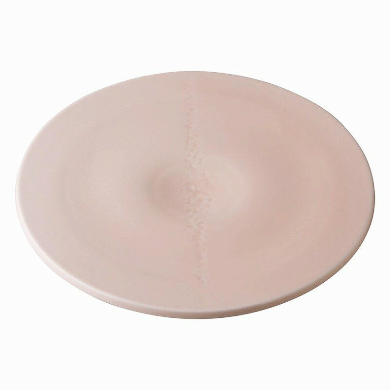 雪月花薄桜雪くぼみ盛皿