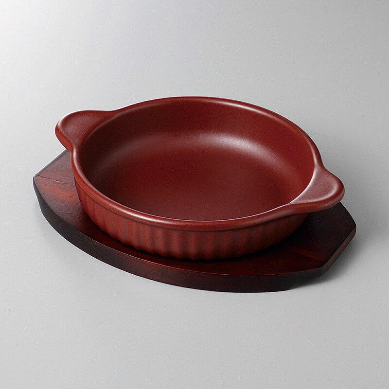 朱赤丸型グラタン木台受