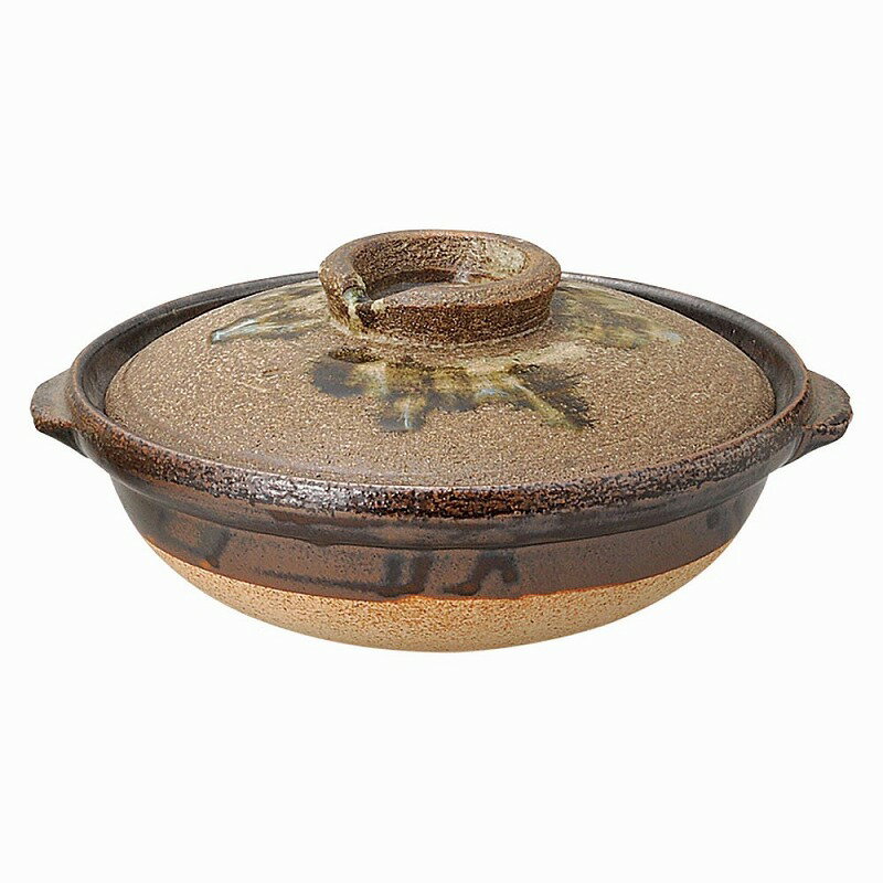 有田焼　唐津流し　9号土鍋