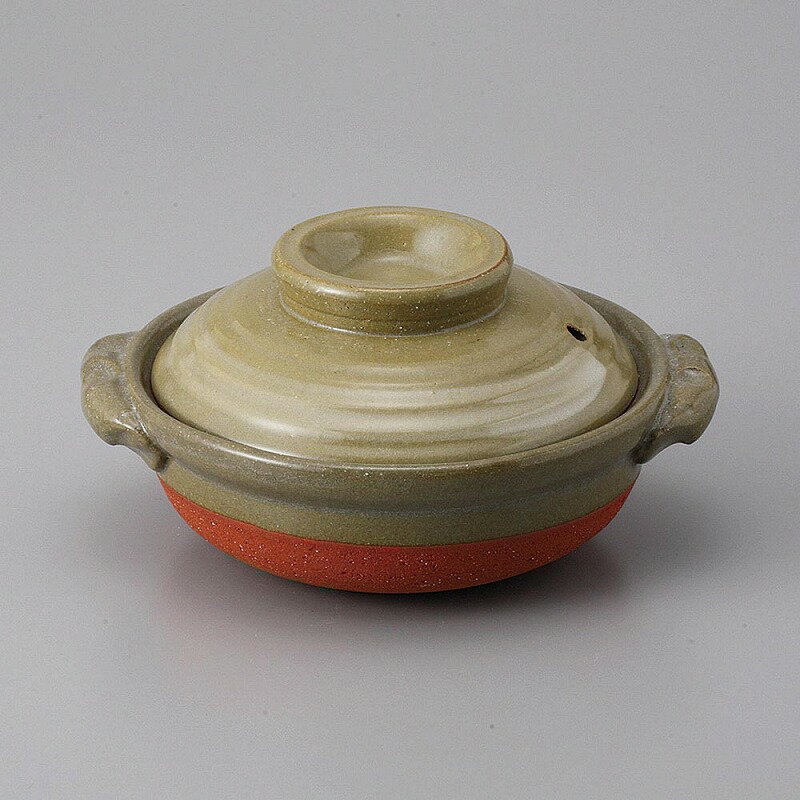 京風白刷毛目5号鍋