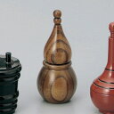スリ漆木製ひさご七味入