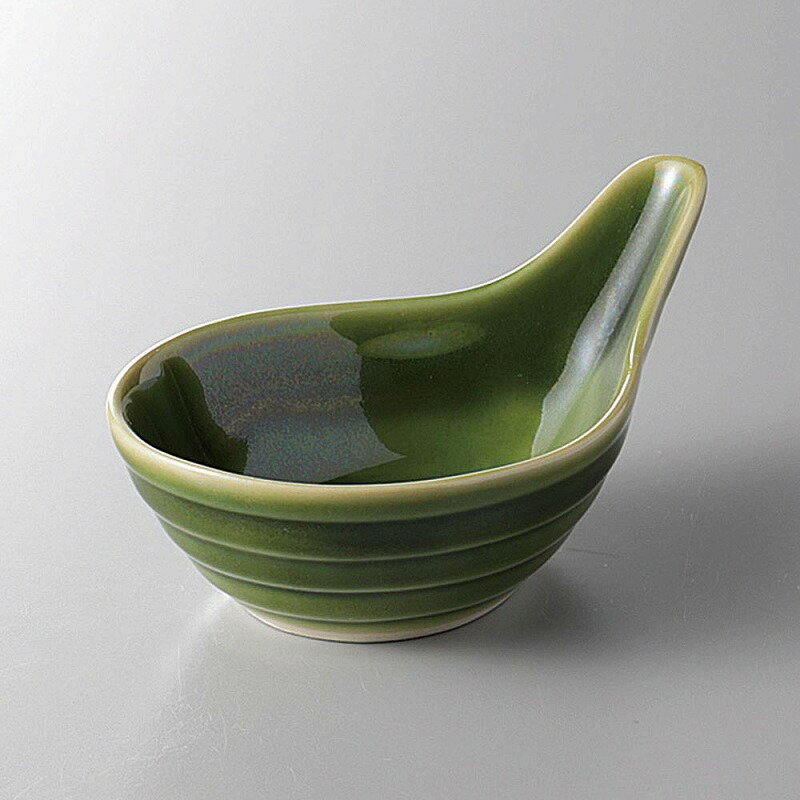 織部ビワ型小付