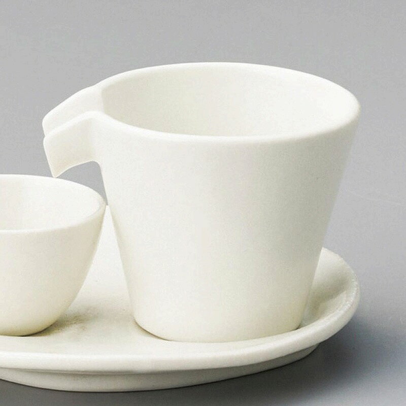 美濃焼　白結晶しずる冷酒器