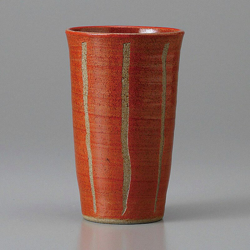 彫十草（赤）フリーカップ