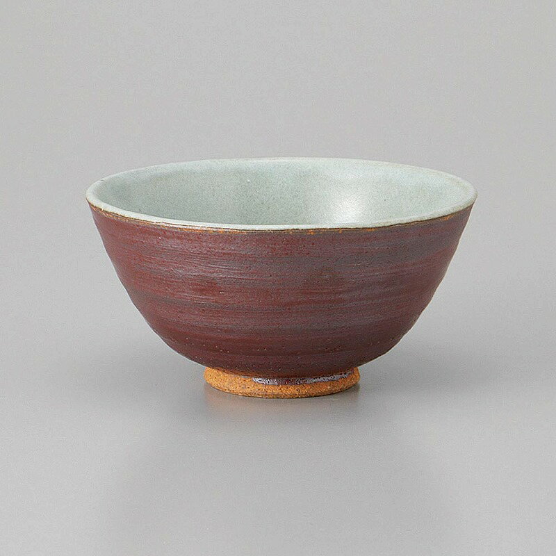 赤釉茶碗