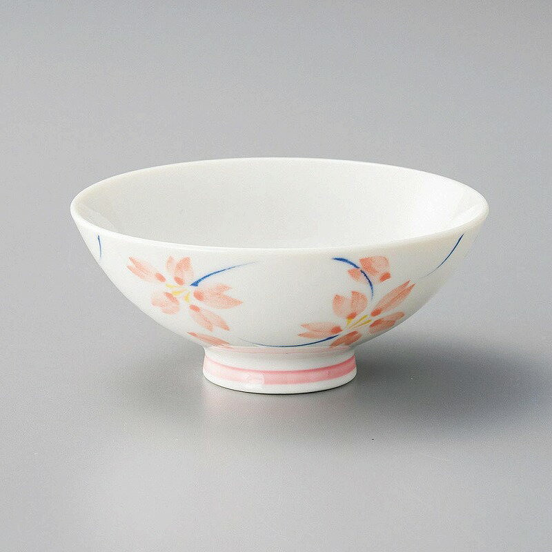 枝さくらピンク茶碗