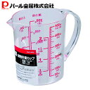 パール金属 ENJOY KITCHEN 大きい目盛 耐熱計量カップ 500ml C-4742