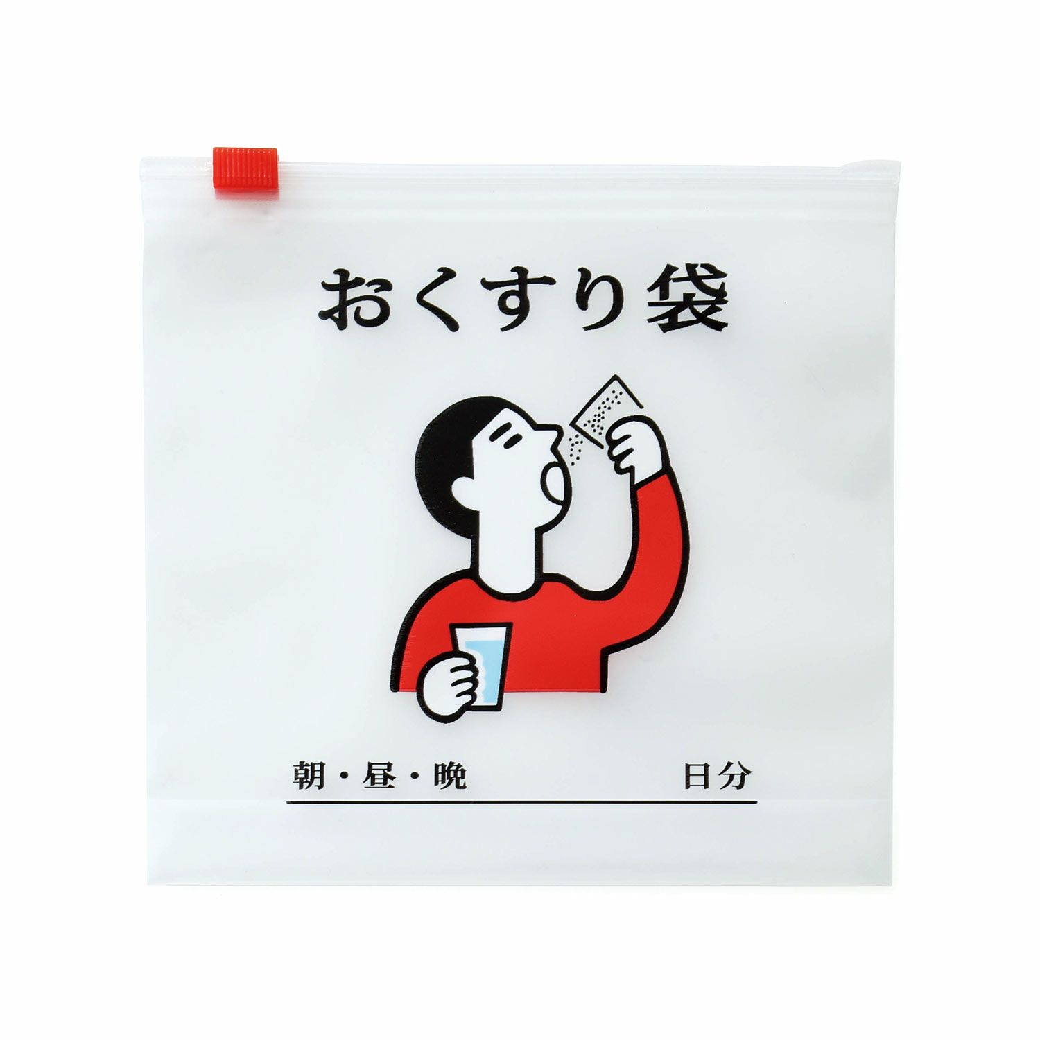 HIGHTIDE　(ハイタイド)ニューレトロ ジッパーバッグ M 6枚入り　小物入れ