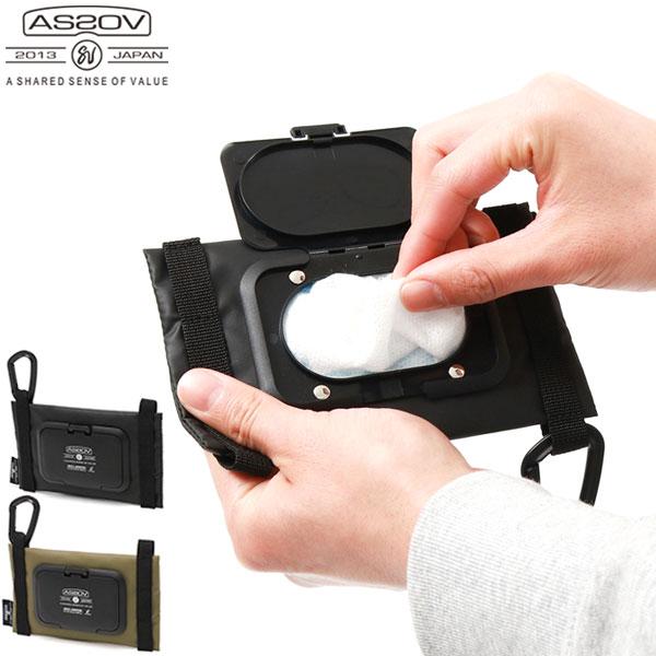 AS2OV (アッソブ) WET TISSUE CASE / ウエットティッシュケース　アウトドア　キャンプ