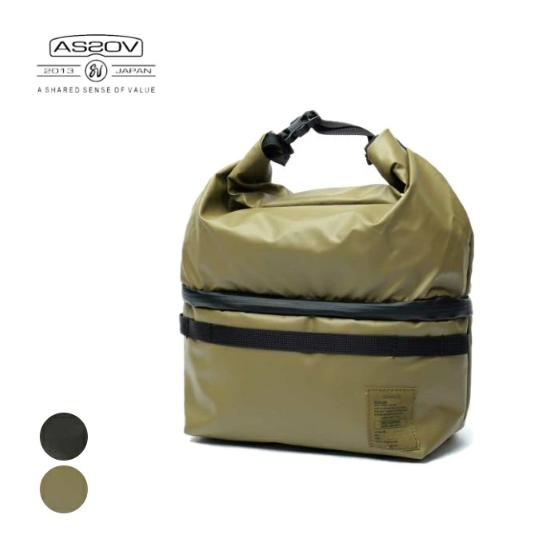 AS2OV アッソブNYLON POLYCARBONATE 2ROOM POUCH (M) 2ルームポーチ Mサイズ