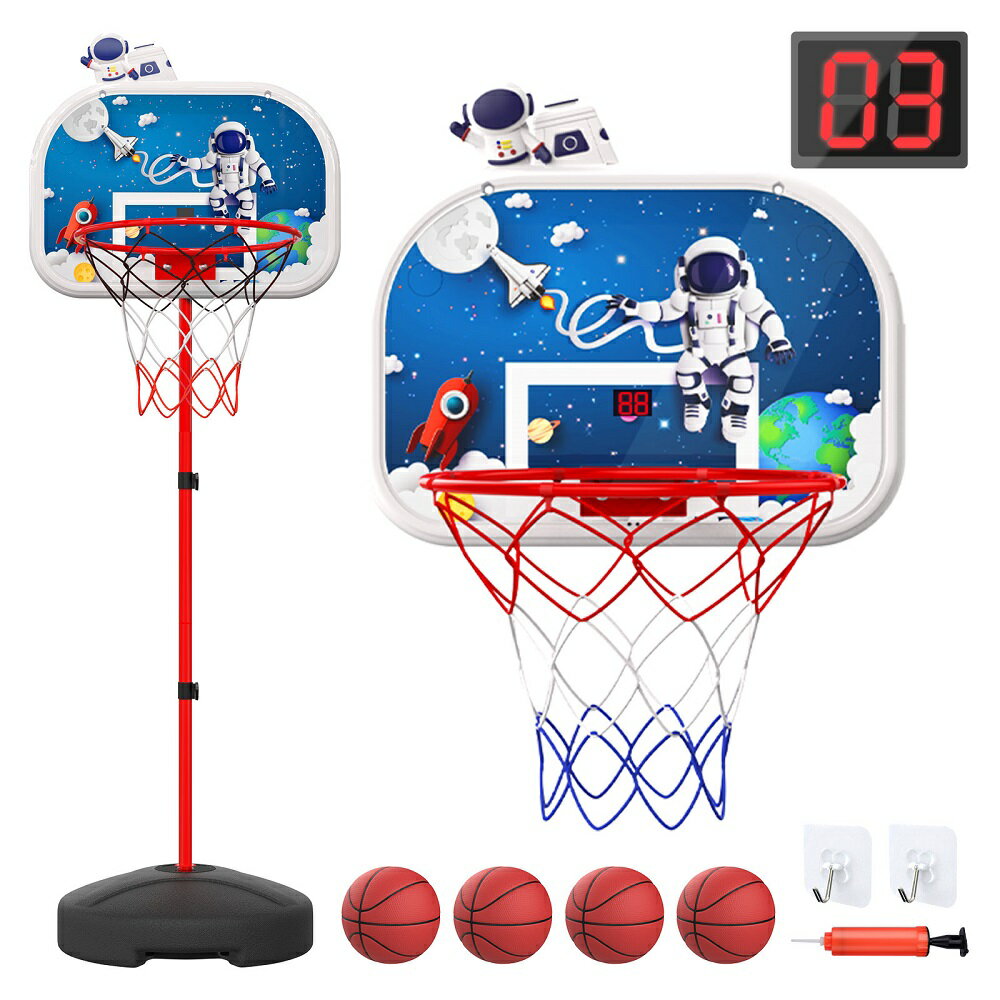 EagleStone バスケットゴール おもちゃ バスケットゴール 家庭用 室内 屋外 自動採点 高 ...
