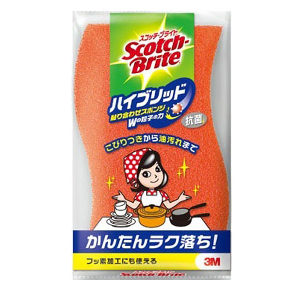 キッチンスポンジ スコッチ・ブラ