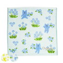 ハンドタオル 23×23cm Spring Flower CRAFTHOLIC ( クラフトホリック タオル ハンカチ 花柄 手拭き 手洗い 23×23 綿100 コンパクト ミモザ ネモフィラ )