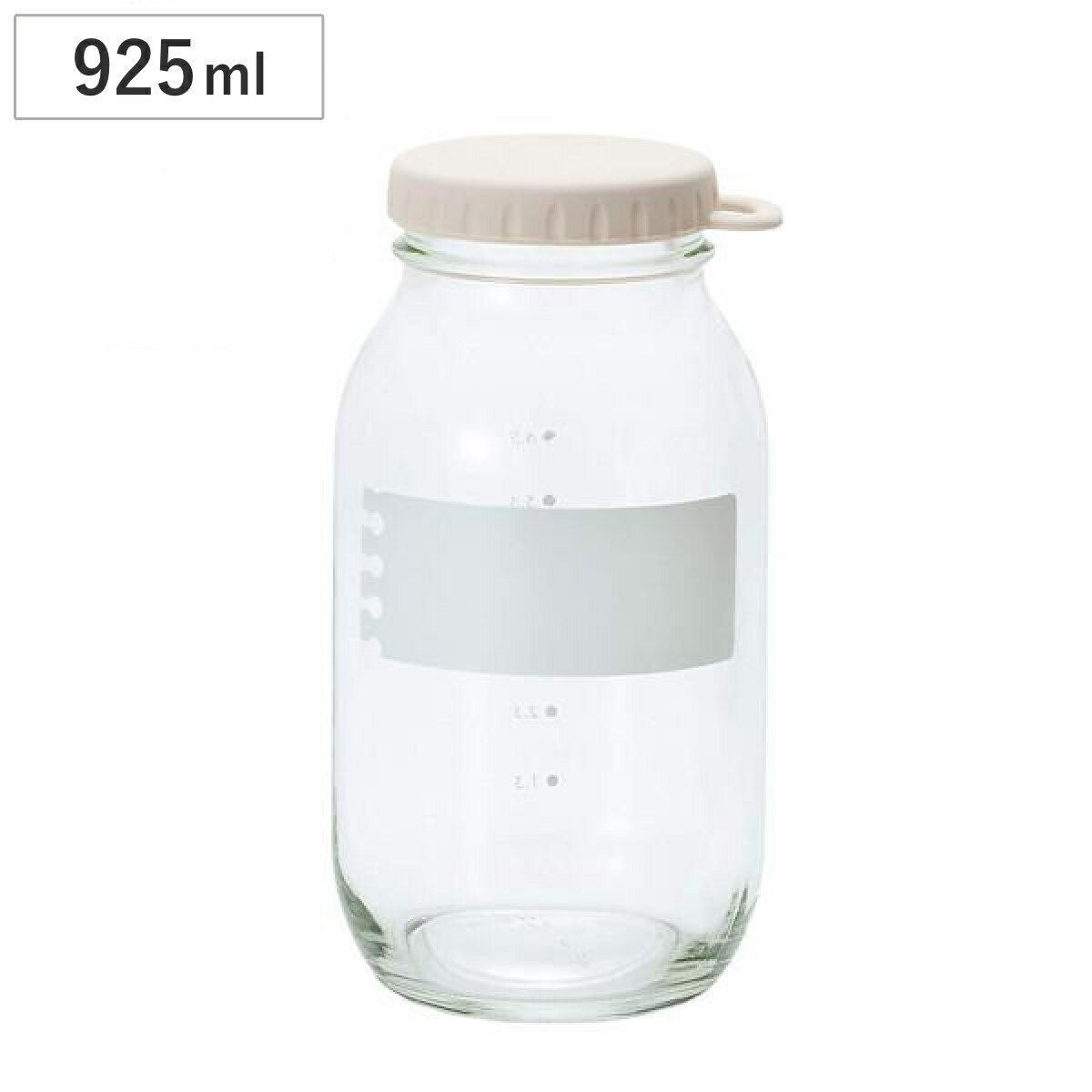 保存容器 e：Cap Jar 900 GW 925ml ガーリ