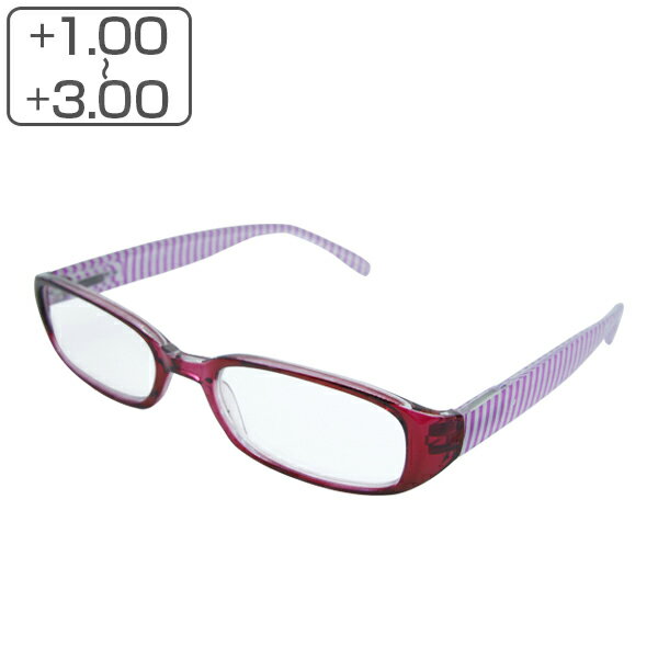 老眼鏡 シニアグラス メンズ レディース リーディンググラス 軽量 ( 男性 女性 男女兼用 ストライプ ポリカーボネイト 頑丈 丈夫 メガネ 眼鏡 めがね お...
