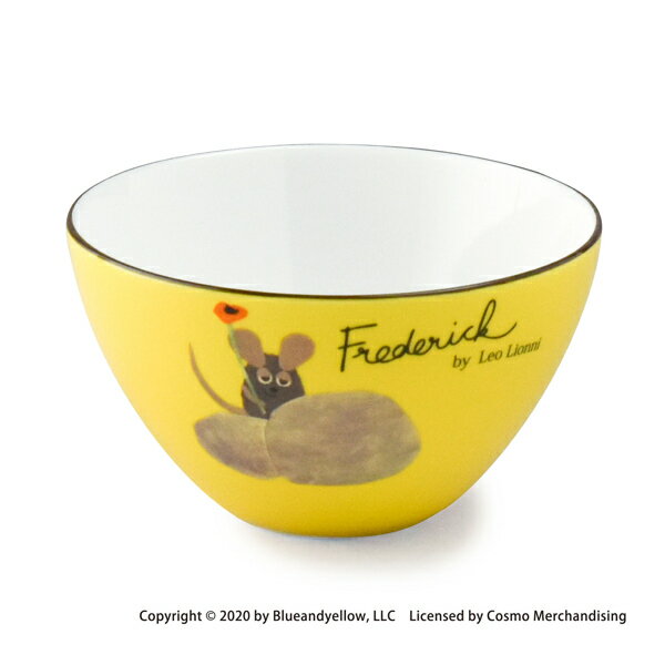 ボウル 11cm カフェボウル レオ・レオニ 皿 食器 洋食器 陶器 美濃焼 日本製 キャラクター （ 食洗機対応 電子レンジ対応 小鉢 フレデリック ねずみ レオレオニ サラダボウル カップ ミニボウル おしゃれ かわいい ）のサムネイル