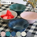 ボウル 14cm ナチュラルカラー 磁器 美濃焼 同色5個セット ( 食洗機対応 電子レンジ対応 皿 サラダボウル 鉢 中鉢 日本製 デザート ヨーグルト サラ...