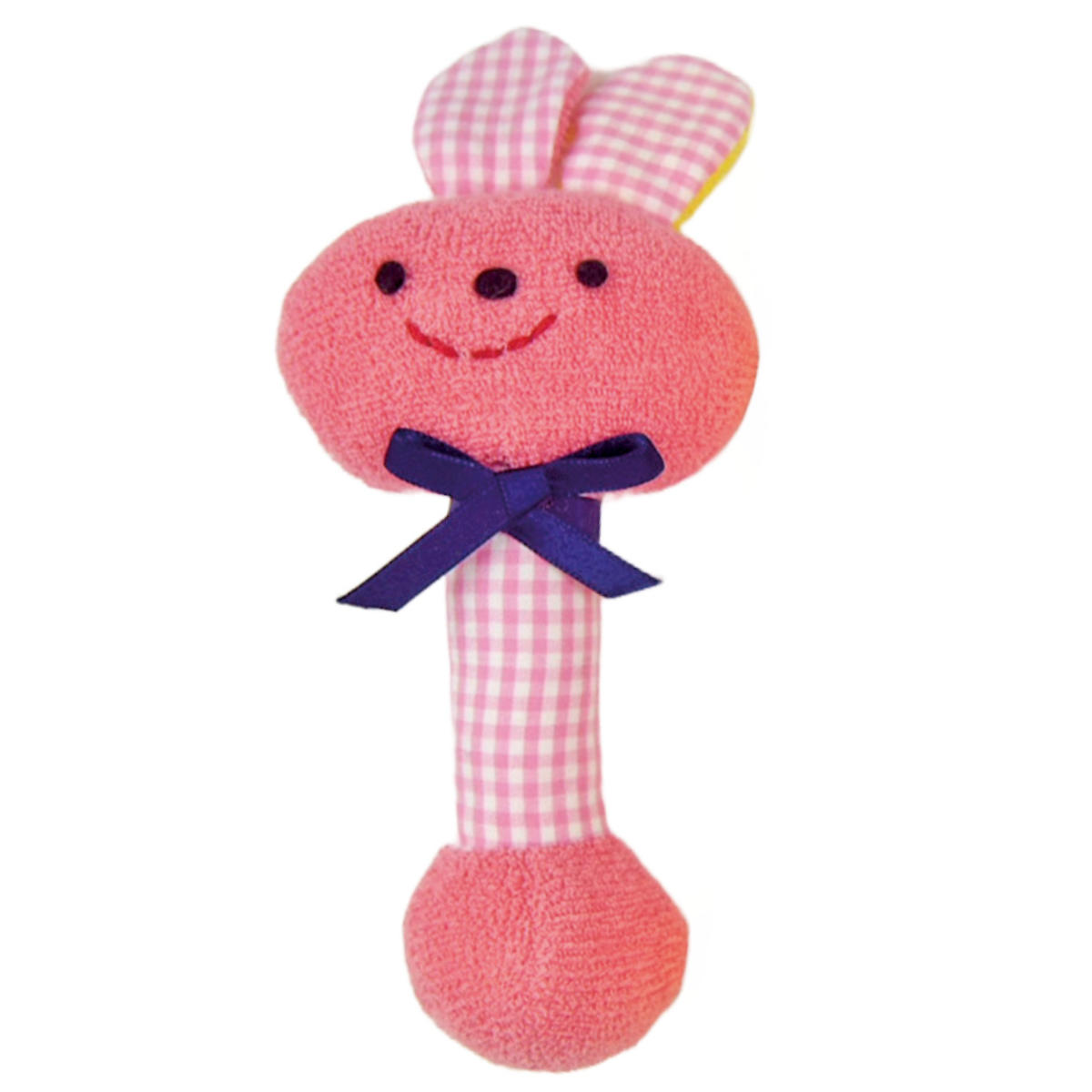 ガラガラ スティック おもちゃ 赤ちゃん 日本製 （ 綿100％ 知育玩具 玩具 がらがら にぎにぎ 子供 ベビートイ ベビー カラフル 音が鳴る どうぶつ アニマル ハンドメイド かわいい 出産祝い 女の子 男の子 雑貨 インテリア ） 3