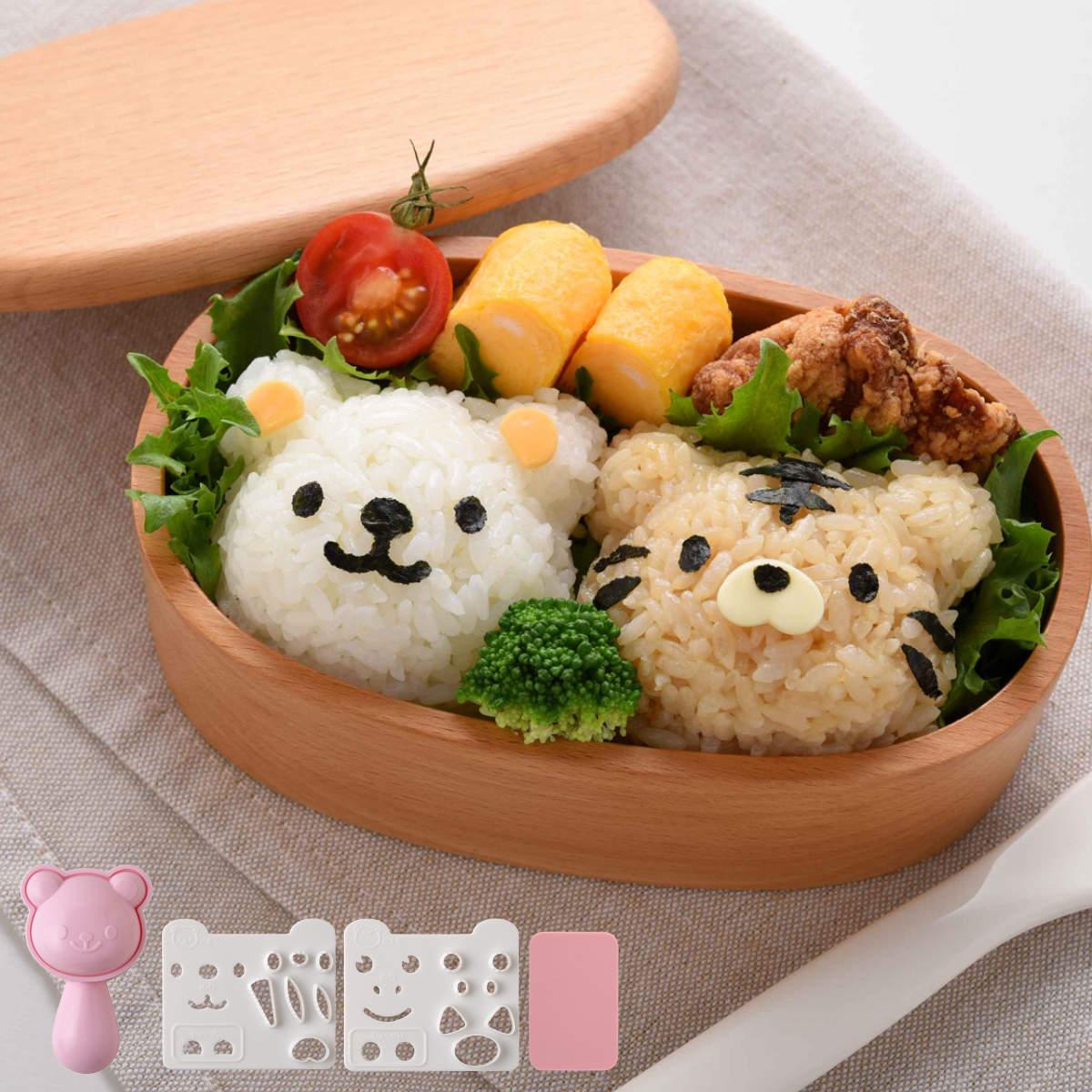 ごはん型 楽天市場】型抜き ご飯（その他｜弁当箱・水筒）：キッチン用品・食器