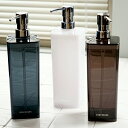 ディスペンサー 詰め替えボトル 800ml ( シャンプーボトル 透明 クリアカラー 日本製 バスグッズ 詰め替え用 ボトル シャンプー 洗面用品 800 お風...