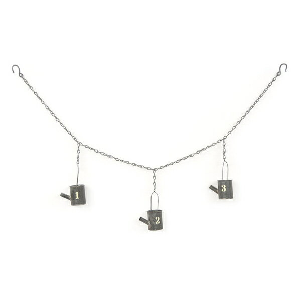 ガーデニング ガーランド ジョーロ ジョウロ チェーンガーランド （ 鉢 植木鉢 インテリア 飾り オブジ..