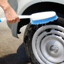 通水ブラシ ハンディ 穂先が割れた 柔らかいブラシ ( 洗車ブラシ 車 水洗い ブラシ ハンディタイプ 柔らかい 網戸掃除 窓掃除 先割れ加工 掃除用ブラシ 掃...