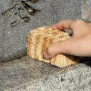 お墓洗い 墓石用 四角い タワシ ( たわし お手入れ 墓石用ブラシ 清掃ブラシ 掃除用品 隙間 お墓 墓石 掃除 道具 汚れ落とし 汚れ 掃除グッズ 清掃 墓地 お盆 お墓磨き )