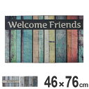 玄関マット 屋外 ドアマット Design door mat ( おしゃれ 北欧 薄型 洗える マット 玄関 ウェルカムマット エントランスマット ウォッシャブ...