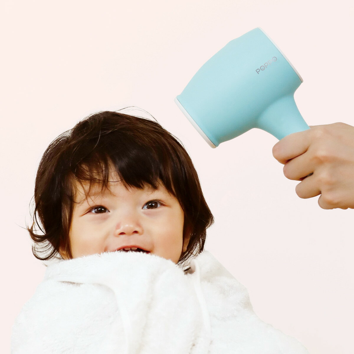 ドライヤー ママのためのドライヤー POPPO 低温 ベビー 子供 ( ヘアドライヤー 子ども用 赤ちゃん 低温設計 髪 肌 お風呂 おむつ交換 出産祝い プレ...