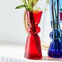 花瓶 valoa ヴァロア 6.5×16cm フラワーベース ( 花びん 花器 ガラス クリア おしゃれ 一輪挿し 花 グリーン 一輪 枝 インテリア オブジェ...