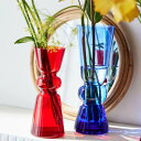 花瓶 valoa ヴァロア 7.5×20cm フラワーベース ( 花びん 花器 ガラス クリア おしゃれ 一輪挿し 花 グリーン 一輪 枝 インテリア オブジェ...