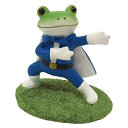 置き物 コポレンジャーブルー Copeau ( コポー カエル コポタロウ 置物 玄関 かえる 蛙 グッズ マスコット ミニチュア 雑貨 オーナメント インテリ...