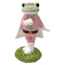 置き物 コポレンジャーモモ Copeau ( コポー カエル コポミ 置物 玄関 かえる 蛙 グッズ マスコット ミニチュア 雑貨 オーナメント インテリア 飾...
