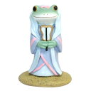 オブジェ カエル 乙姫コポミ Copeau ( 置き物 コポー コポミ 置物 かえる 蛙 グッズ マスコット ミニチュア 雑貨 オーナメント インテリア 玄関 飾る かわいい 可愛い リビング 卓上 机上 小さい )