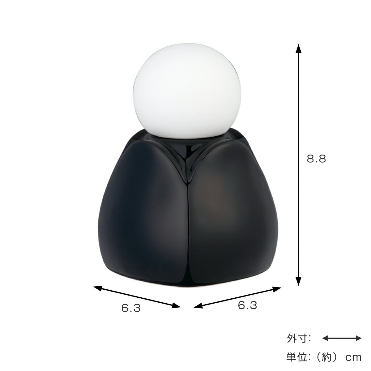 アロマディフューザー ブロッサム 陶器 （ アロマ 素焼き 置き物 香り 芳香剤 卓上...