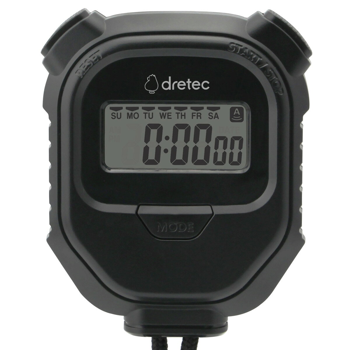 ストップウォッチ ラグレ 滑りにくい （ ドリテック DRETEC タイマー デジタルタイ...