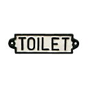サインプレート DULTON ダルトン アイアンサイン トイレット トイレ ( ドアサイン ドアプレート トイレプレート アメリカン アンティーク アンティーク...