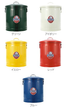 ダルトン DULTON ゴミ箱 ミニガベージカン 10L ダストボックス （ ふた付き 丸型 縦型 円形 円型 おしゃれ 小さい 小型 キッチン リビング 部屋 蓋 フタ 付き ）