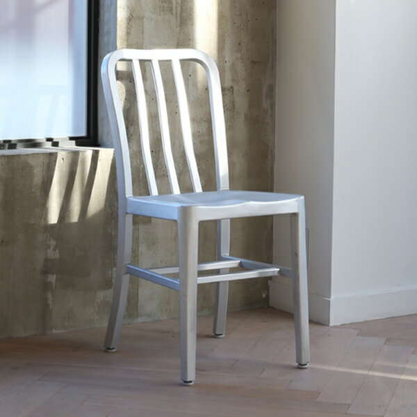 チェア ダルトン DULTON 座面高46.5cm アルミニウム ダイニングチェア 椅子 アルミ製 （ 送料無料 チェアー イス いす ダイニングチェアー リビング ダイニング 寝室 腰掛け ）