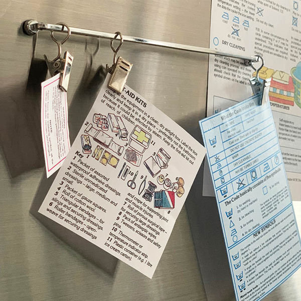 ダルトン メモクリップ マグネティックメモバー ( マグネット メモスタンド メモホルダー メモ ポストカード クリップ 写真 カード 雑貨 文房具 デスク オ...